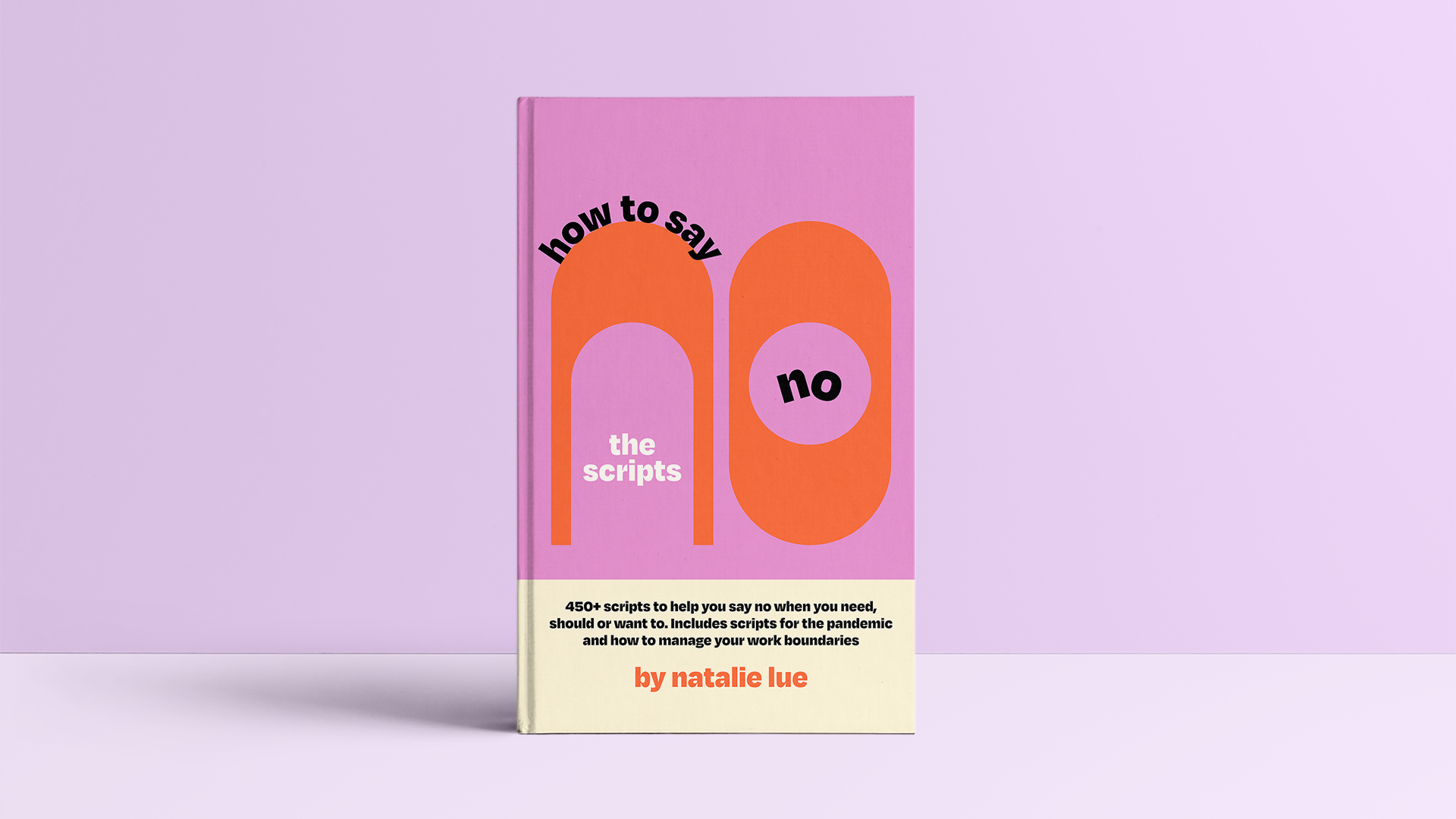 How to say no by Natalie Lue - Ebook cover design by Lulacreates